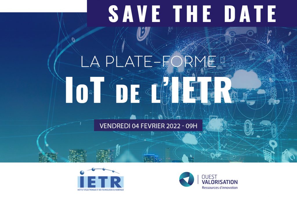 save the date webinaire plate-forme IoT de l'IETR